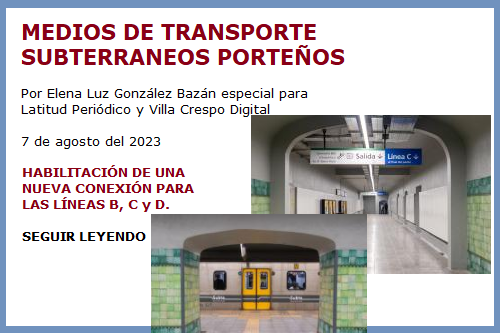 NUEVA CONEXION LINEAS B C Y D